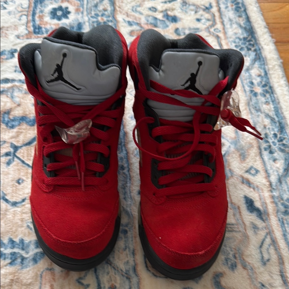 Kids Red Jordan Sneakers